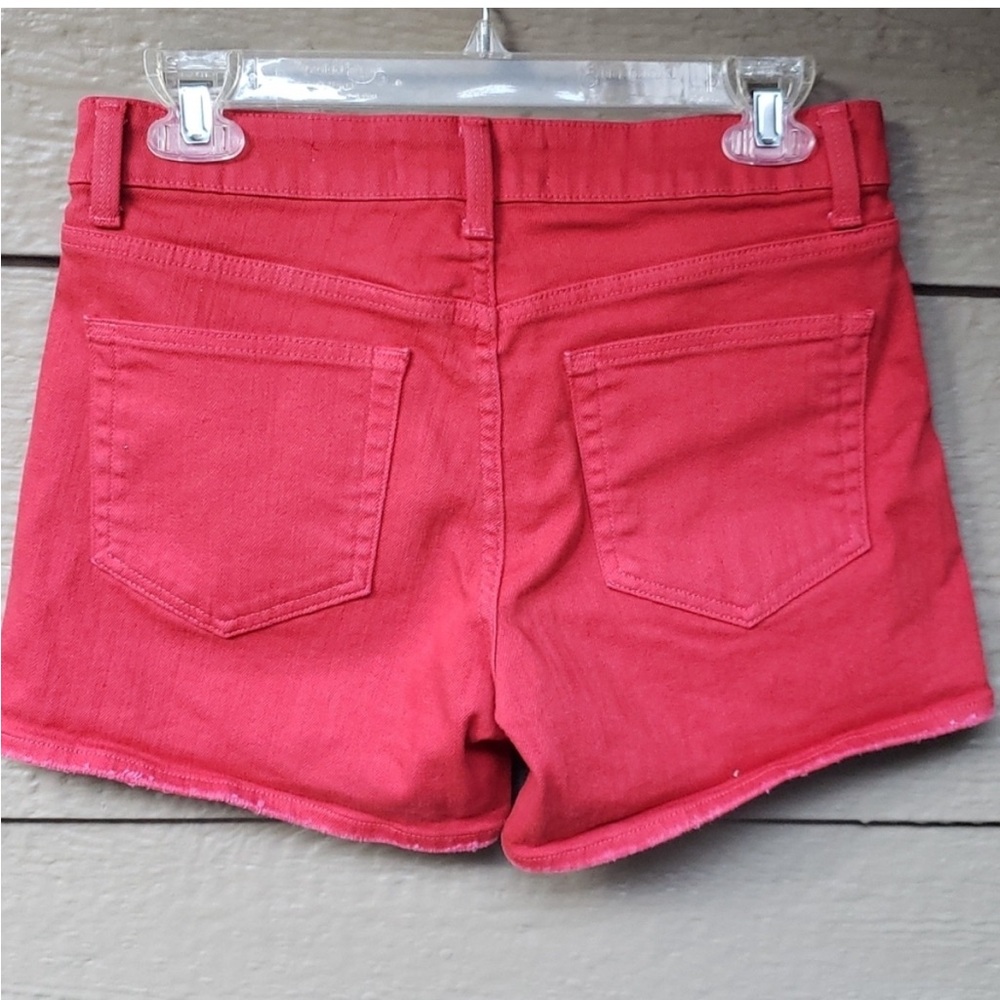 Velvet by Graham & Spencer Red Boyfriend Denim Shirts. Size 26 - Picture 5 of 6